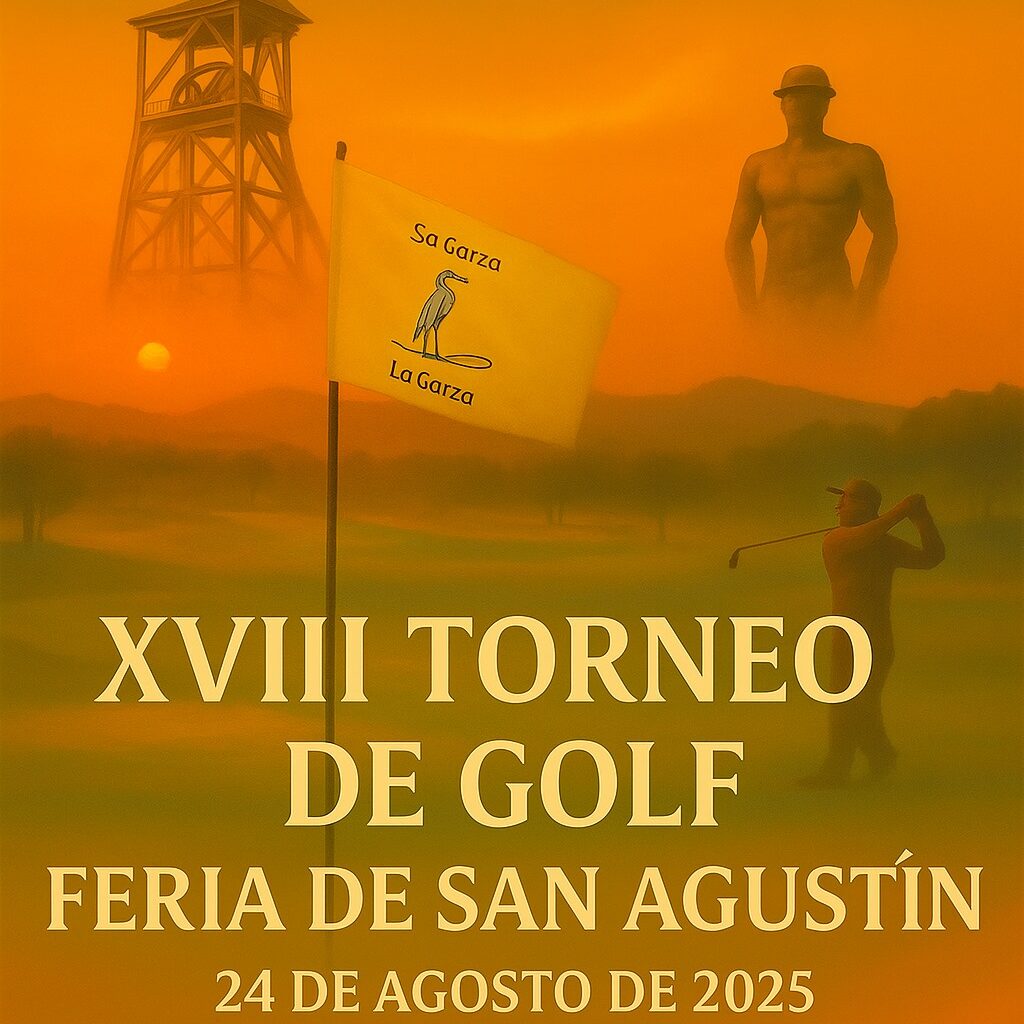 Cartel Torneo Feria San Agustín 2025 Torneo Golf Feria San Agustín